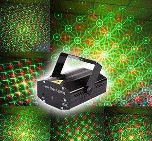 Explorer ™ Holographic Mini Laser Projector Stage Lighting | Fully Adjustable motion Speed | Sound Active & Auto Mode System | Room, Hall , Party , Disco , Kitty Parties Etc Single Disco Ball