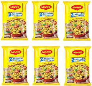 Maggi Masala Instant Noodles Vegetarian 840 GRAMS (140G*6) Instant Noodles Vegetarian