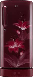 LG 185 L Direct Cool Single Door 5 Star Refrigerator with Base Drawer