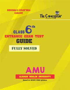 The Conceptum Class 6 Entrance Exam Test Guide Fully Solved For AMU