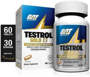 GAT SPORT TESTROL GOLD ES TESTOSTERONE BOOSTER | MUSLCE AND MALE PERFORMANCE