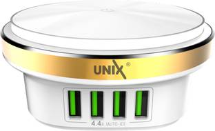 Unix 30 W 4.4 A Wall Charger for Mobile with Detachable Cable