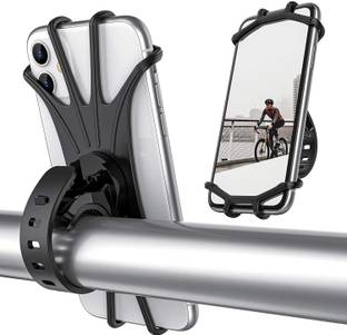 Aced phone holder for bikes, cycle (Silicon) Bike Mobile Holder