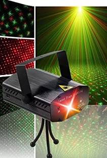Mithi ™ Holographic Laser Lights 220-240v Portable Mini Bar LED RGB Stage Light Projector | Laser Stage Lights for Decor DJ Lighting Disco Party, Clubs, Bars Disco Ball Set