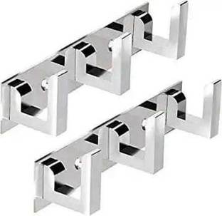 GAIYERA Pack of 2 Stainless Steel 3 PIN L TYPS -Hook Hanger. Bathroom Wall Door Hook Hanger Door Hanger Door Hanger