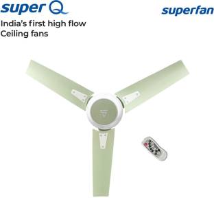 Superfan Super Q 5 star rated high flow energy efficient (42inches) (Meadow Wind) 1050 mm BLDC Motor w...
