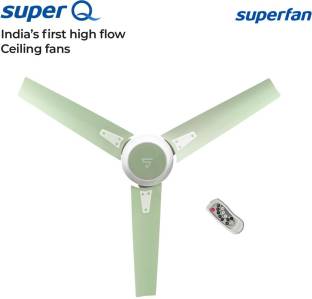 Superfan Super Q 5 star rated high flow energy efficient (48 inches) (Meadow Wind) 1200 mm BLDC Motor ...