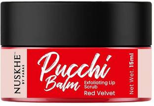 Nuskhe By Paras Pucchi Red Velvet Lip Scrub For Lip Lightening- 15ml Red Velvet