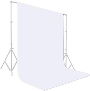 Cam cart 8FTX10.5FT White Backdrop Background for Photography Photo Booth Backdrop for Photoshoot Background Screen Video Recording Parties Curtain Reflector