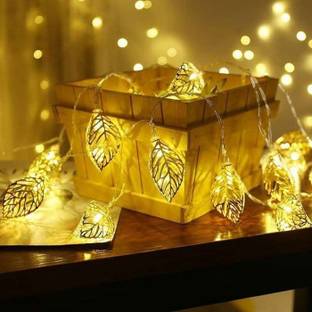 wonder digital 10 LEDs 2.54 m Yellow Steady Leaf Rice Lights