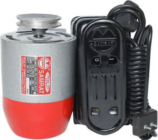 SAMRAT sewing machine without carbon regulator motor- (A/C -SILVER) Electric Sewing Machine