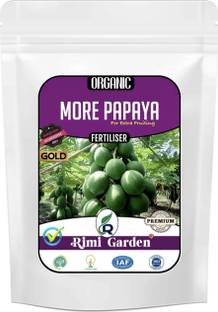 Rimi Garden More papaya, Essential Organic Fertilizer for Maximising more papaya with ++ Charged Flowering Microbes Fertilizer