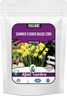 Rimi Garden Summer flower bulbs Care, Essential Organic Fertilizer for summer flower bulbs Plant Growth with ++ Charged Growth Microbes Fertilizer