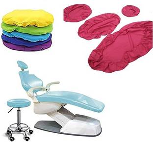 NMD NEXUS MEDODENT Reusable Chair Cover (4pcs/ 1 Set) (Dark Pink) Dental Elevator