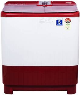 Panasonic 7 kg Semi Automatic Top Load Washing Machine Red, White