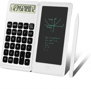JENY 12 Digit Calculator Desktop Calculator Notepad 12 Digit for Office Student Drawing Planning Boards Basic  Calculator