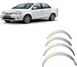 autoxin Stainless Steel Wheel Arch Chrome Fender Lining Trim Moulding 24 Glossy Toyota Etios Side Garnish