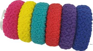 KF Kepler COCO MULTICOLOUR RUBBER BAND HIGH QUALITY 6 DIFFERENT COLOURS (DARK COLOURS) Rubber Band
