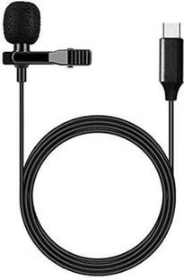STC USB Type C Microphone Mic Audio Mini Lavalier Clip on Condenser Microphone Mic with Type C Plug for Android Phones MICROPHONE