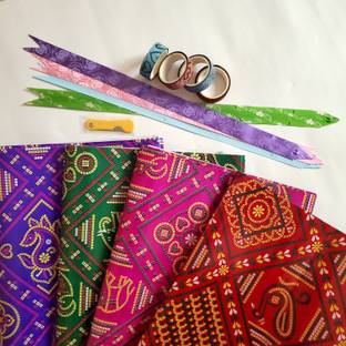 ShopTalk Rangoli gift paper 26x20 Size 120 gsm A4 paper