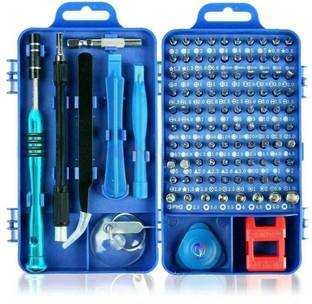 Mass Pro 110Pcs Screwdriver Set Magnetic Precision Tool With Mobile Opening Tool Bits For Smartphone, Laptop, Computer, Repair Spectacles, Screwdriver Set For Phone, Laptop, Home Use Multipurpose Screwdriver Tool Kit Precision Screwdriver Set