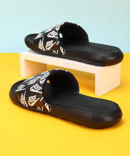 saints nike slides