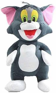 4AJ BAZAAR Tom And Jerry Soft Toy (32 Cm, Multicolour)  - 32 cm