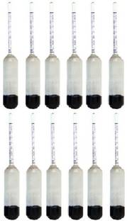 GoodsBazaar 12pc Combo Set Milk Purity Tester Milk Testing Kit Check Water In Milk Milk Lactometer Milk Purity Tester Milk Gravity Meter Glass Lactometer To Check Water In Milk Portable Handheld Adulteration Milk Density Hydrometer Lactometer For Milk Testing At Home & Dairy Milk Industry Reusable Glass Lactometer Milk Purity Tester Check Water In Milk Water Testing Touch Free Kitchen Thermometer