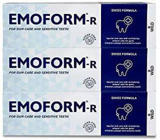 Emoform -R Toothpaste (100 gm, Pack of 3) Toothpaste