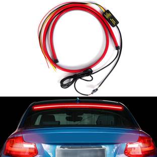 PRTEK 40" LED-Third Brake-Light 5-Function Universal Sequential Turn Signals Brake Running Double Flash Flexible High Mount Stop Light for Jeep Pickup Truck VAN RV SUV Bus Cargo Waterproof 12V Fog Lamp Car LED for Aprilia, Audi, BMW, Chevrolet, Bajaj, Daewoo, Datsun, Ducati, Fiat, Harley Davidson, Hero, Honda, Jaguar, KTM, Kawasaki, Mahindra, Maruti Suzuki, Nissan, Porsche, Renault, Volvo, Volkswagen, Toyota, Tata, Skoda (12 V, 12 W)