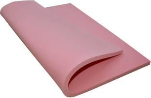 Shree Om Handloom Sofa foam sheet 40 Density (2 inch, Pink) 2 inch Single PU Foam Mattress