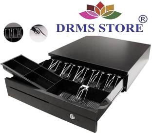 DRMS STORE 10 Compartments METAL CASH DRAWER