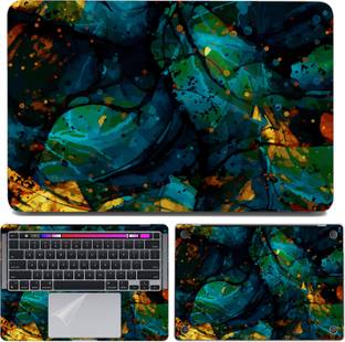 dzazner Fullbody 4 in 1 Precision Cut Laptop Skin Wrap (Top, Bottom, Around Keyboard, Trackpad Protect...