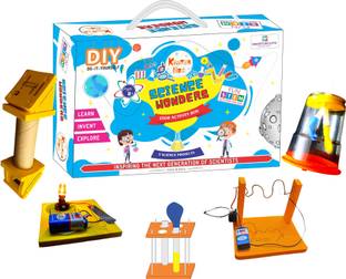 Smartcircuits Science Activities Kit| DIY STEM kit for Kids Age 9-12 Years Boys Girls| STEM Kit for Class 4th - 7th |Experiment Kit, 5 in 1 Combo Made in India Science Activity| STEM Toys Kit
