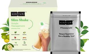 Kapiva Guava Slim Shake - Fibre-rich Meal Replacement Shake for Weight Management Protein Shake