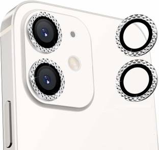 Mobilive Camera Lens Protector for Apple iPhone 12 Mini Metal Ring Protector (Independent Lens Protection)