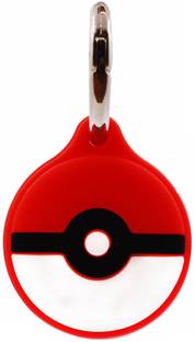 J Front & Back Case for Compatible with Apple AirTag 2021 Cover Red (Pokemon) (AirTag not Included)