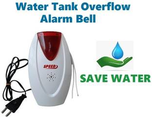 REALON Electric Water Tank Overflow Siren Alarm Bell- with Loud Sound Wired Door Chime