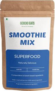 GOODIO EATS Smoothie Mix - Superfood | Cocoa, Dates and Chia Seeds | Healthy Smoothie Nutrition Drink