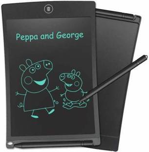 TULUA multipurpose DIGITAL paperless magic LCD SLATE & to do list NOTEPAD & TABLET SKETCH BOOK with PEN & ERASER button & erase KEY LOCK under office & child EDUCATIVE toy & drawing & writing & graphical & learning & education use _DD2-TBLT (Multicolor)