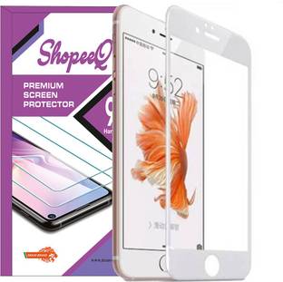 ShopeeQ Edge To Edge Tempered Glass for Apple iPhone 7 Plus, Apple iPhone 8 Plus