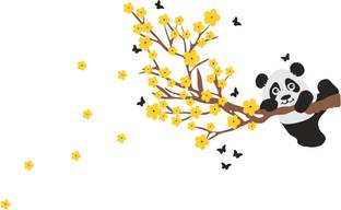 sp decals 73 cm Be a cat cute cates design multicolor wall sticker : 73 Cm X 118 Cm Self Adhesive Sticker