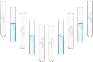Supertek 50 ml Rimmed Borosilicate Glass Test Tube