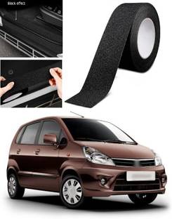 PECUNIA Matt Black Door Bumper guard Wrap Film Individualized Car Door Sill Protector Self-Adhesive Car Bumper Protector,Waterproof Auto Door Entry Guard Sticker,Anti-Collision Strip Rubber Scratch Protection Strip,A 178 Door Sill Plate