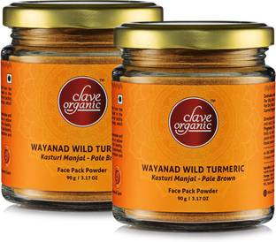 क्लेव ओर्गेनिक इंडिया Wild Turmeric / Kasturi Manjal - x 2 - Combo Pack