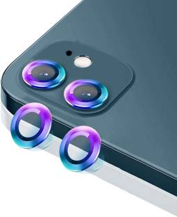 Pratibha Back Camera Lens Ring Guard Protector for Apple iPhone 12