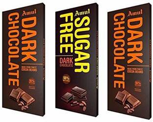 Amul DARK +SUGAR FREE Bars