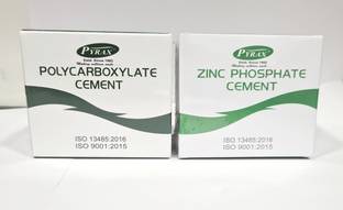pyrax Dental Zinc Phosphate Cement Polycarboxylate cement Combo Set Dental Elevator