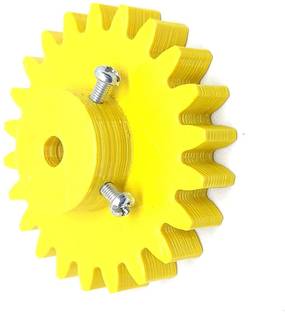 INVENTO 1pcs 3D Printed Plastic Spur Gear 22 Teeth, 60mm dia, 10mm Width, 8mm hole, 2.5 Module for DIY Projects Automotive Electronic Hobby Kit