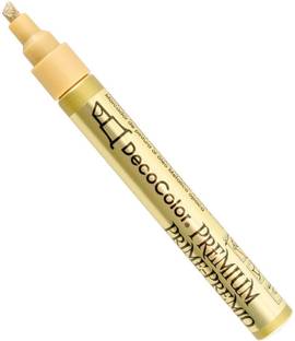 Marvy Uchida DecoColor Premium Paint Marker Chisel Tip GOLD (Pack of 1)